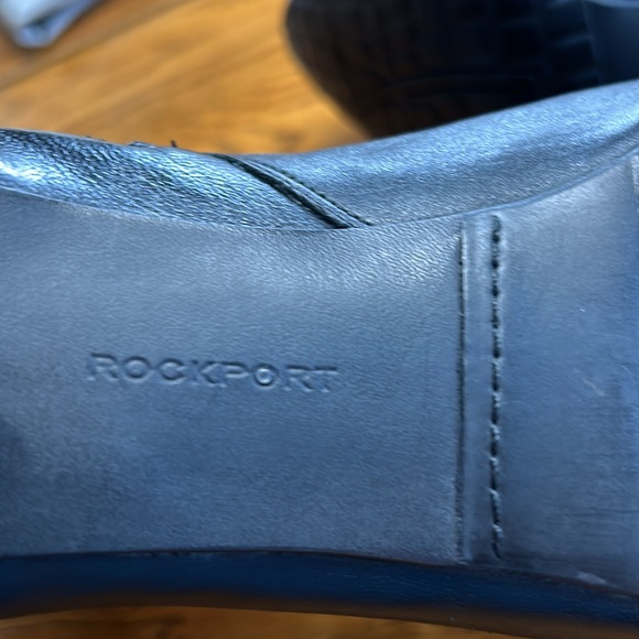 Rockport black leather tall boots. Size 9. Great condition. Adidas sole. - Picture 6 of 9